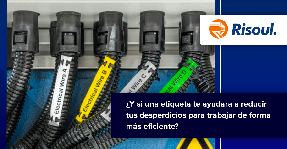 ¿Y si una etiqueta te ayudara a reducir tus desperdicios para trabajar de forma más eficiente?