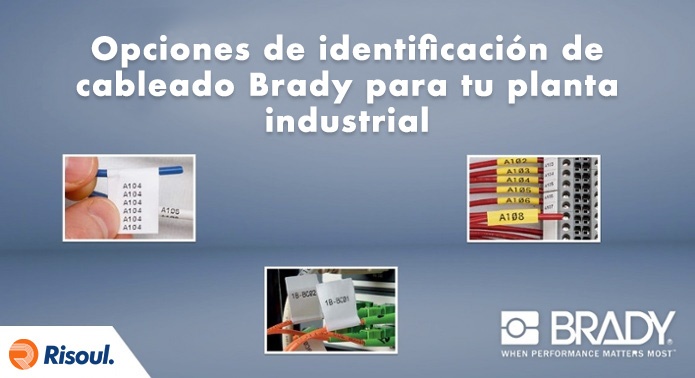 Opciones de identificación de cableado Brady para tu planta industrial