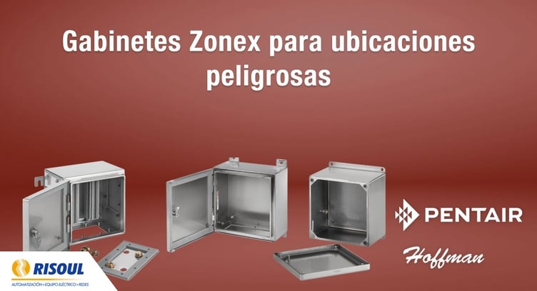 4 tipos de Gabinetes Zonex de Hoffman para ubicaciones peligrosas
