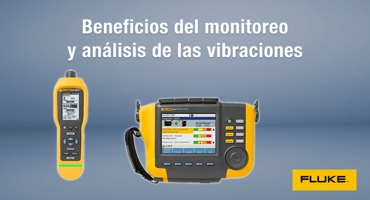  análisis de las vibraciones con medidores Fluke