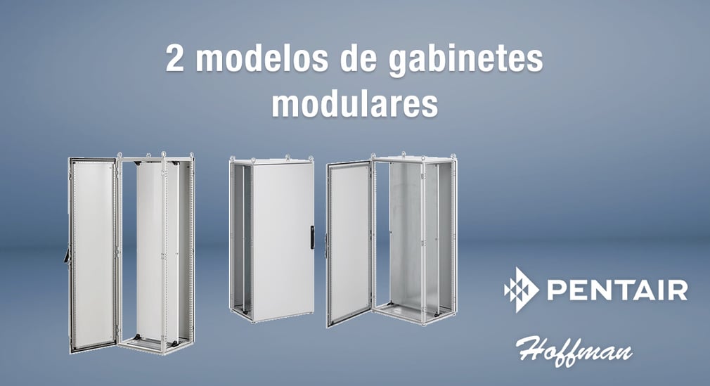 2 modelos de gabinetes modulares Hoffman