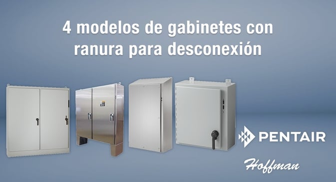 gabinetes Hoffman con ranura para desconexión