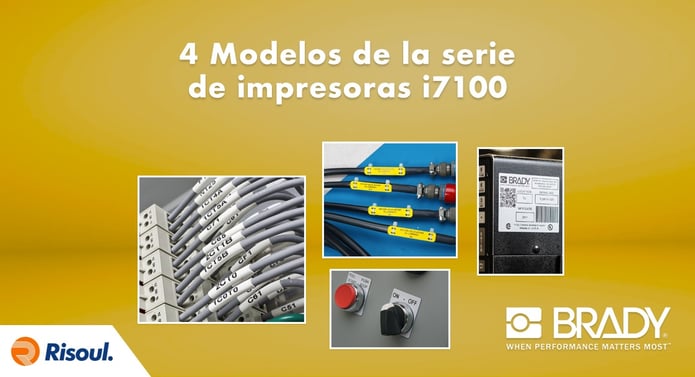 Modelos de la serie de impresoras Brady i7100