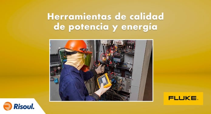 Herramientas de calidad de potencia y energía de Fluke