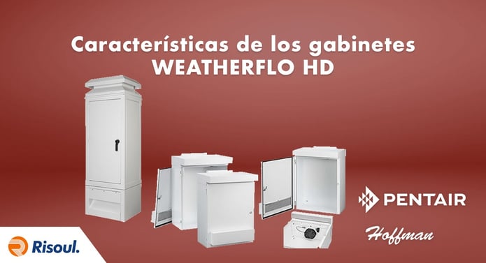 Características de los gabinetes WEATHERFLO HD de Hoffman