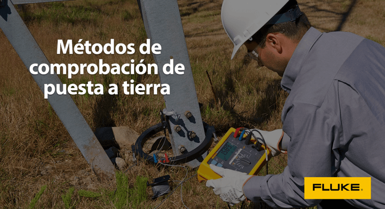 comprobación de puesta a tierra con Fluke