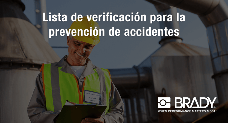 Lista de verificación Brady para la prevención de accidentes