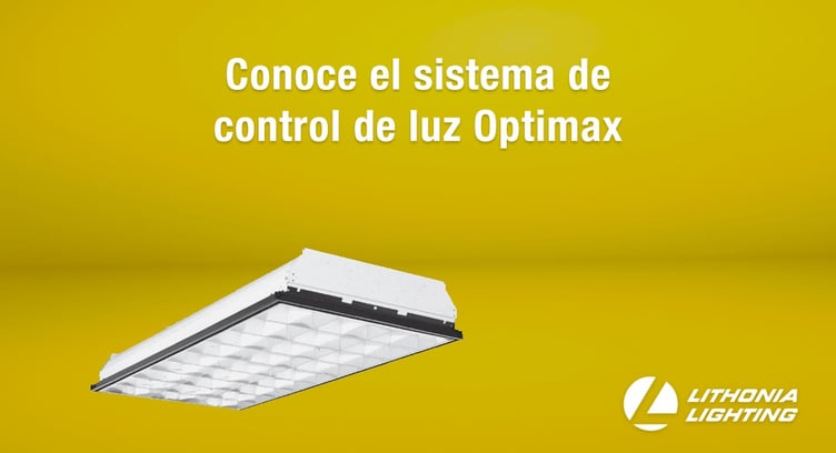  sistema de control de luz Optimax de Lithonia