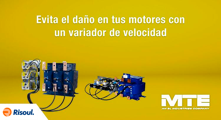 Evita el daño en tus motores con un variador de velocidad MTE
