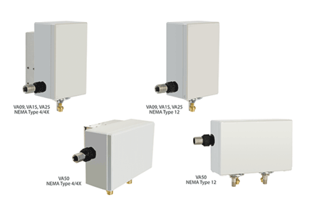 Refrigeradores envolventes para cerramientos de vortex de A/C, TIPO 4 / 4X / 12