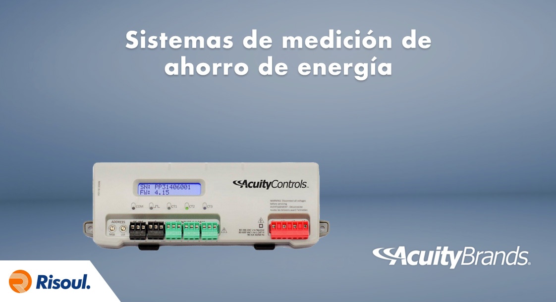 Sistemas de medición de ahorro de energía Acuity Brands