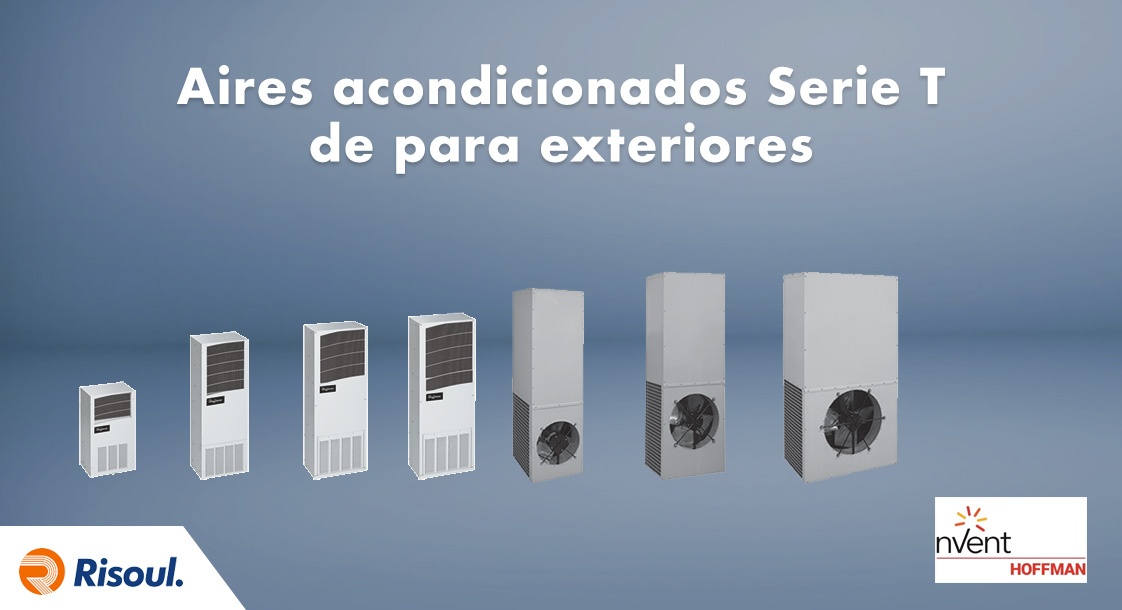 Aires acondicionados Serie T de Hoffman para exteriores