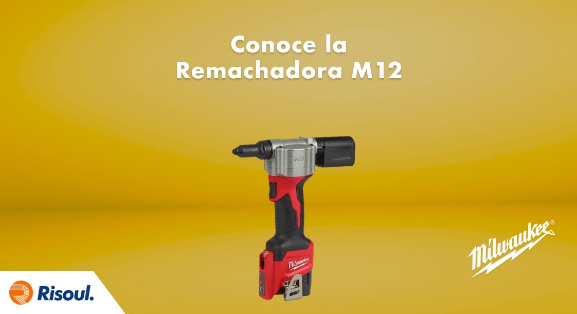 Remachadora M12™ de Milwaukee