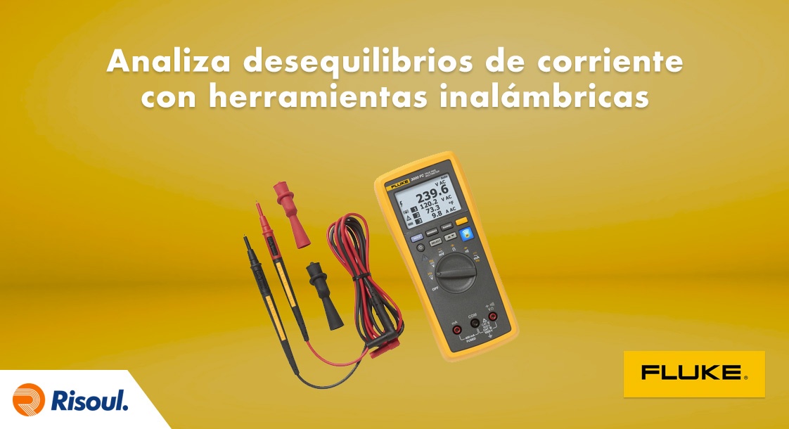 Analiza los desequilibrios de corriente con herramientas inalámbricas Fluke