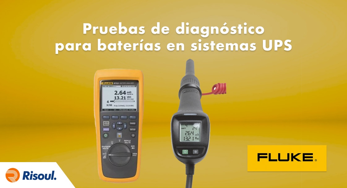 Pruebas para diagnosticar el estado de las baterías en sistemas UPS