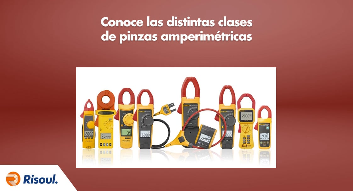 Conoce las distintas clases de pinzas amperimétricas