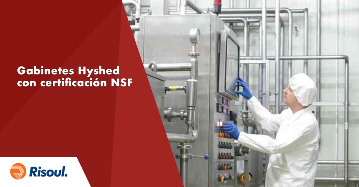 Gabinetes Hyshed de Hoffman con certificación NSF