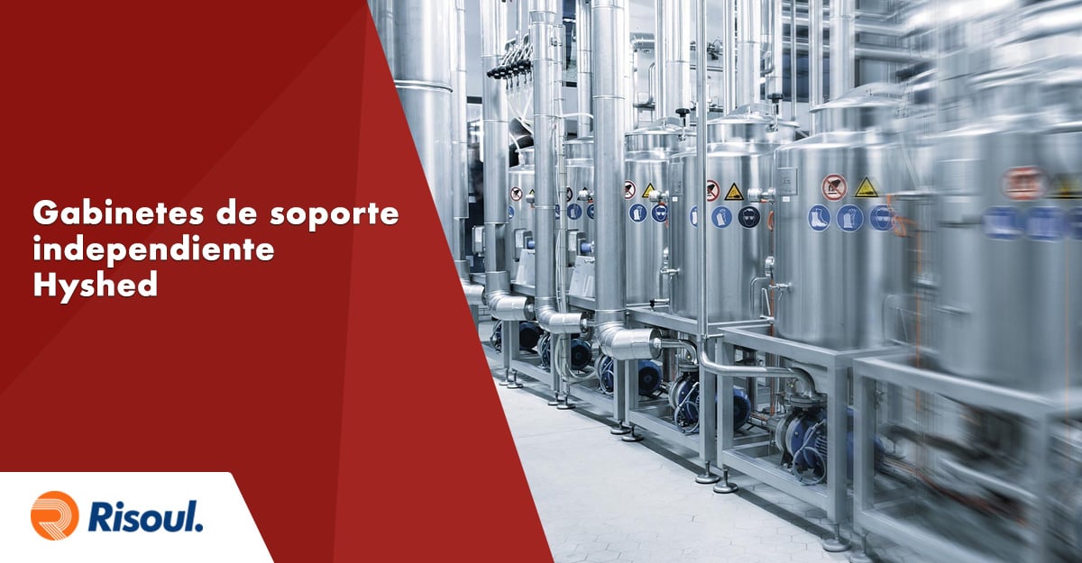 Gabinetes de soporte independiente Hyshed de Hoffman