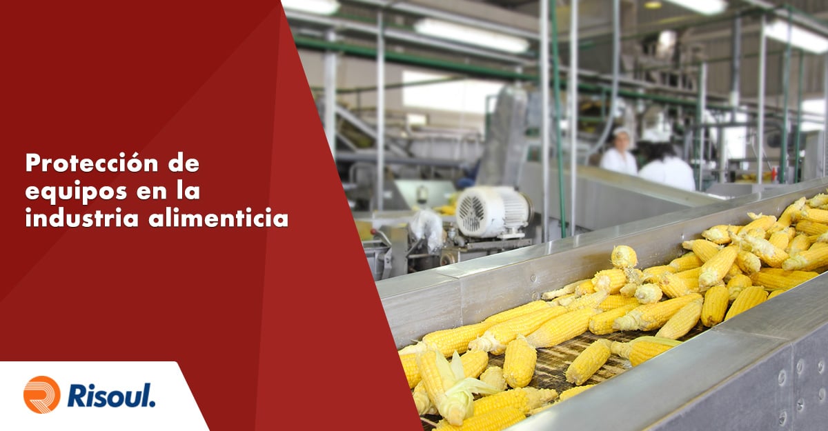 Riesgos y protección para equipos en la industria alimenticia