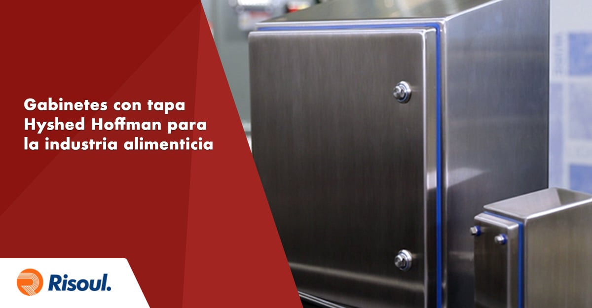 Gabinetes con tapa Hyshed Hoffman para la industria alimenticia