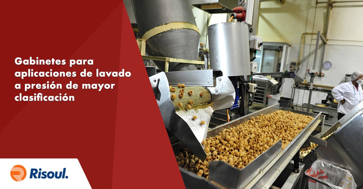 Gabinetes para aplicaciones de lavado a presión de mayor clasificación