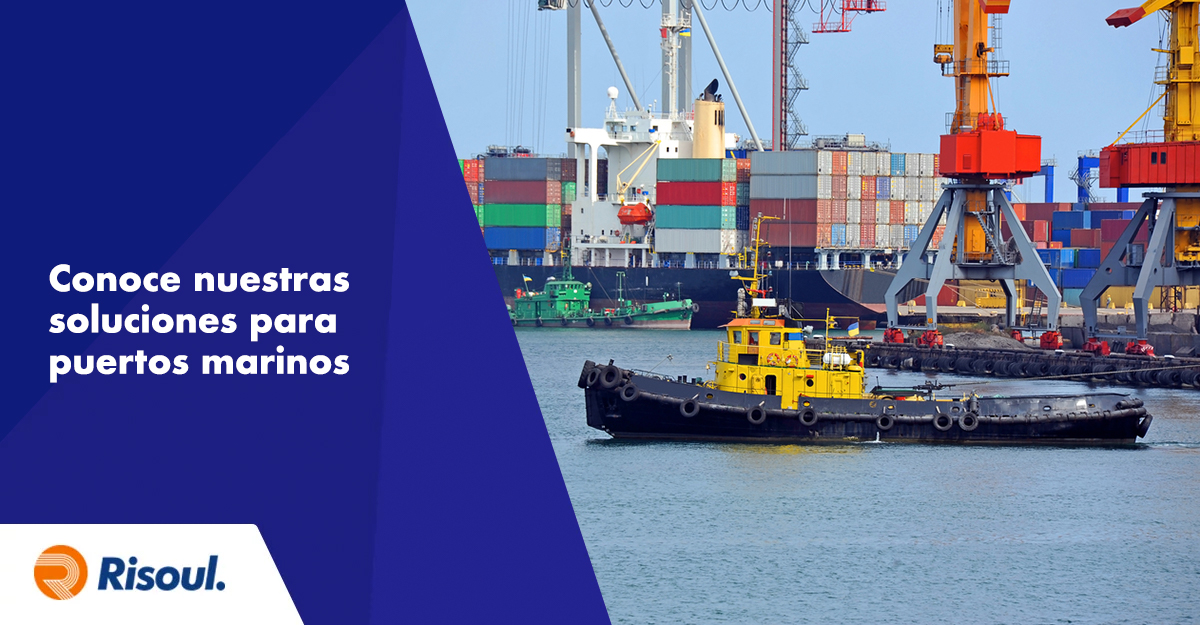 Conoce nuestras soluciones Belden para puertos marinos