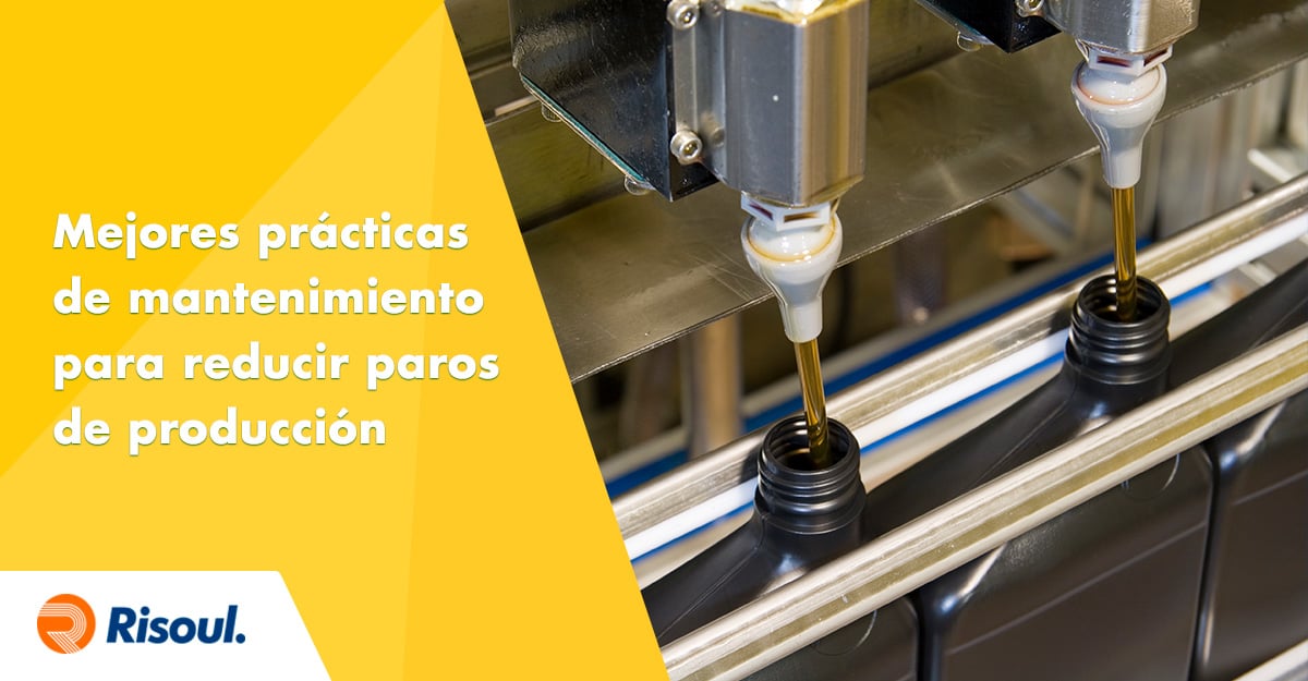 Mejores prácticas de mantenimiento para reducir los paros de producción