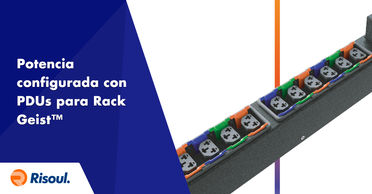 Potencia configurada con PDUs para Rack Vertiv™ Geist™