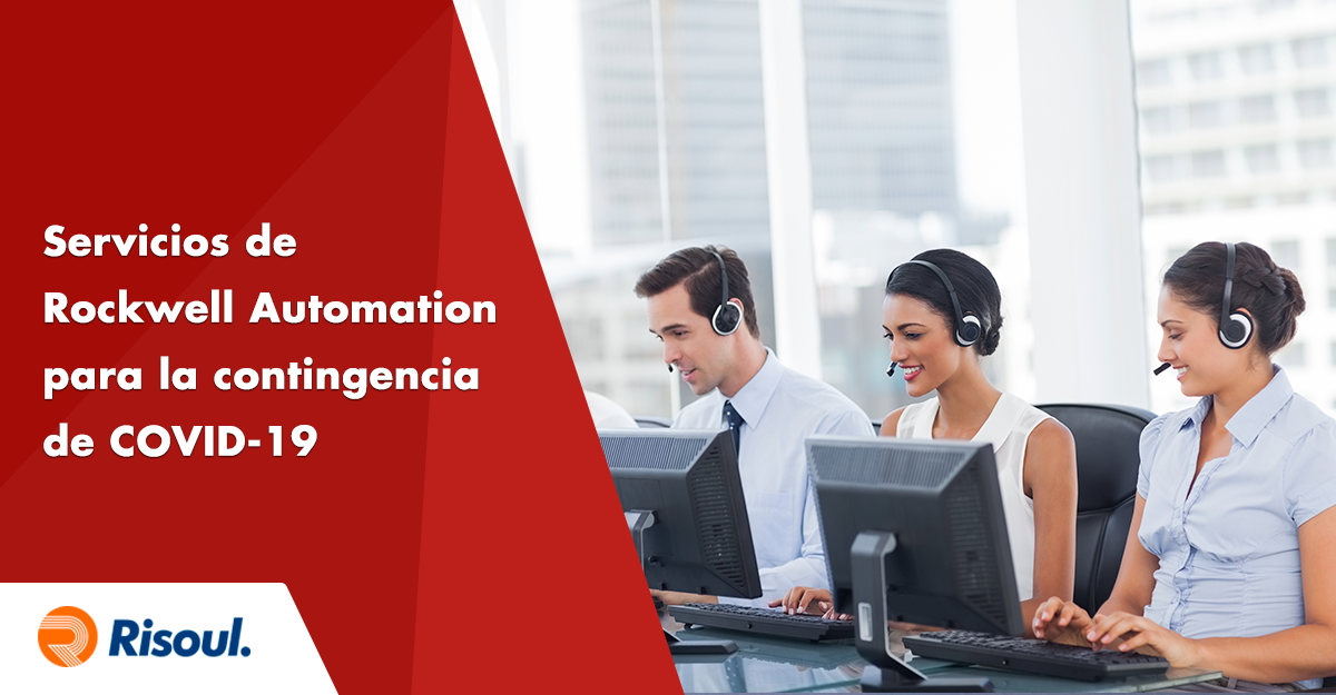 Servicios de Rockwell Automation para la contingencia de COVID-19