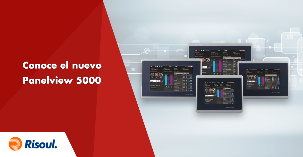 Conoce el nuevo Panelview 5000 de Rockwell Automation