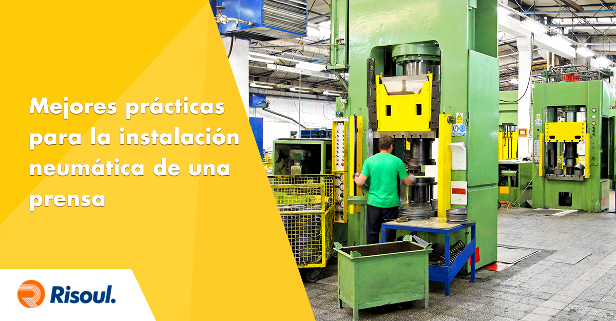 art-658Mejores prácticas para la instalación neumática de una prensa
