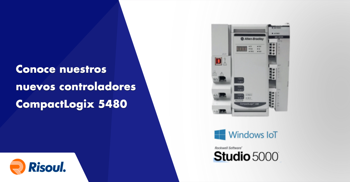 Conoce nuestros nuevos controladores CompactLogix 5480