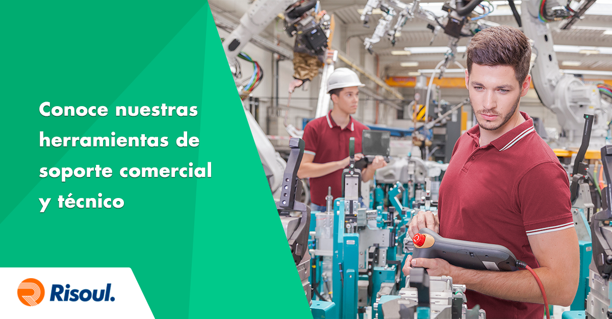 Conoce nuestras herramientas de soporte comercial y técnico