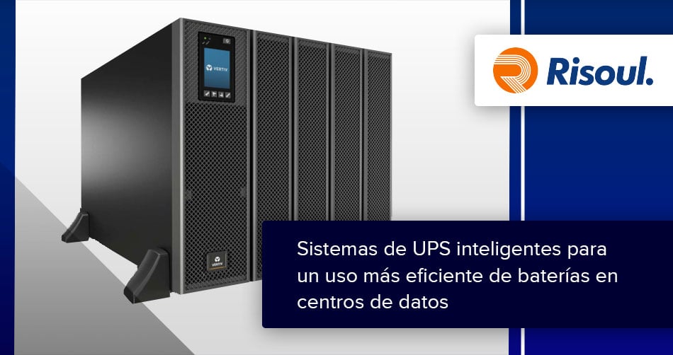 Sistemas de UPS inteligentes para un uso más eficiente de baterías en centros de datos