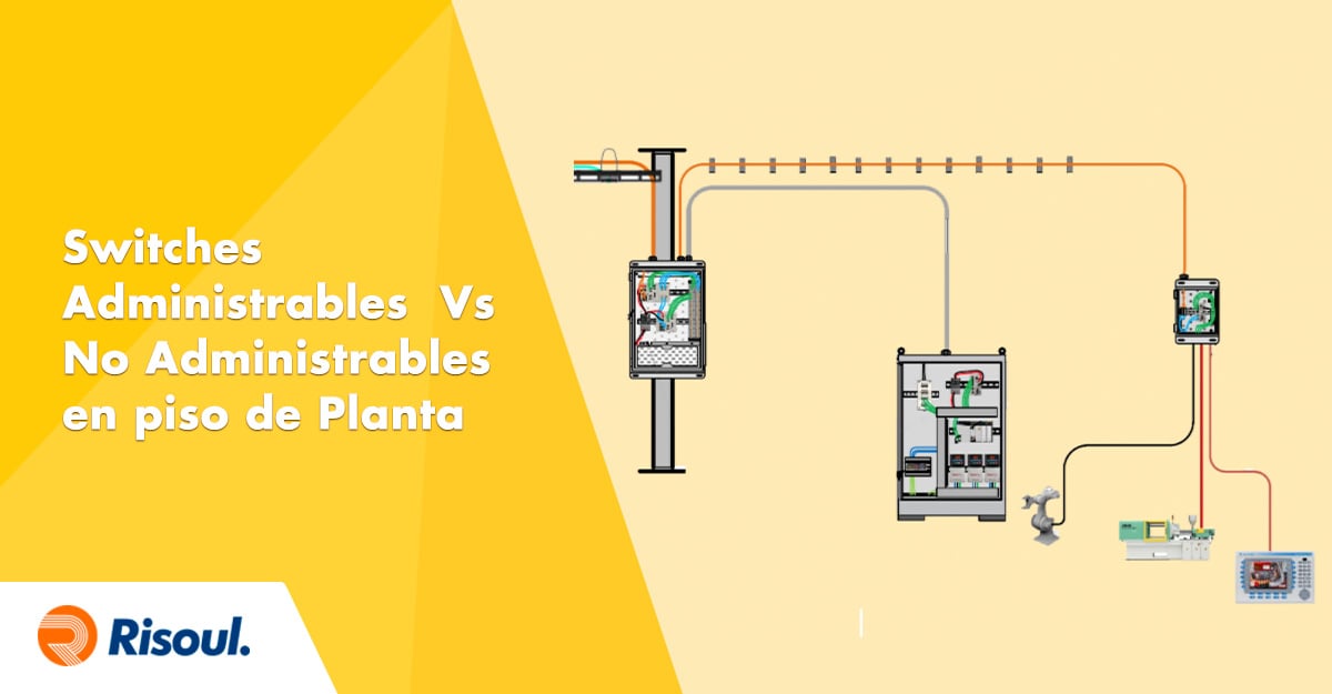 Switches Administrables  Vs  No Administrables  en piso de Planta