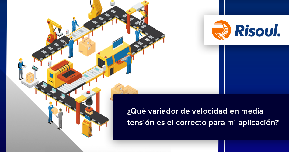 ¿Qué variador de velocidad en media tensión es el correcto para mi aplicación? (Infografía)