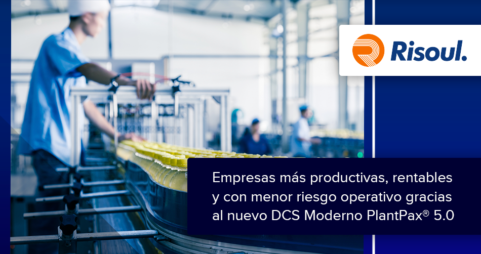 Empresas más productivas, rentables y con menor riesgo operativo gracias al nuevo DCS Moderno PlantPax® 5.0