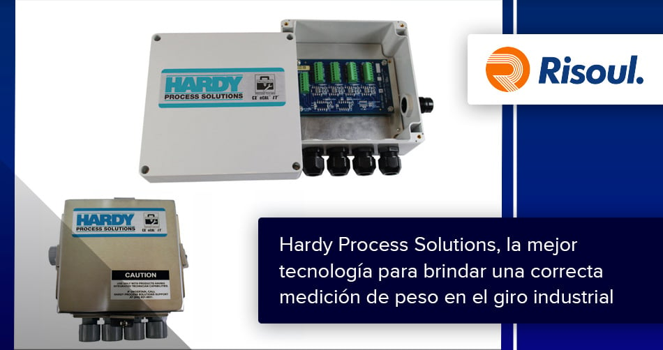 Hardy Process Solutions, la mejor tecnología para brindar una correcta medición de peso en el giro industrial