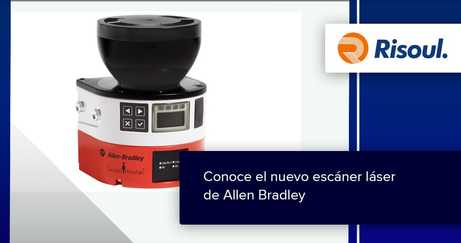 Conoce el nuevo escáner láser de Allen Bradley