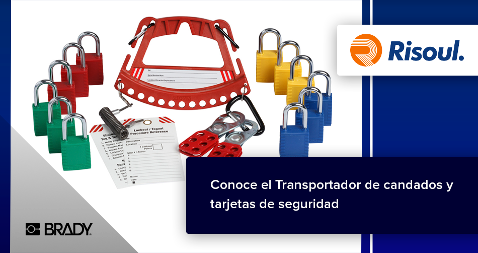 Conoce el Transportador de candados y etiquetas
