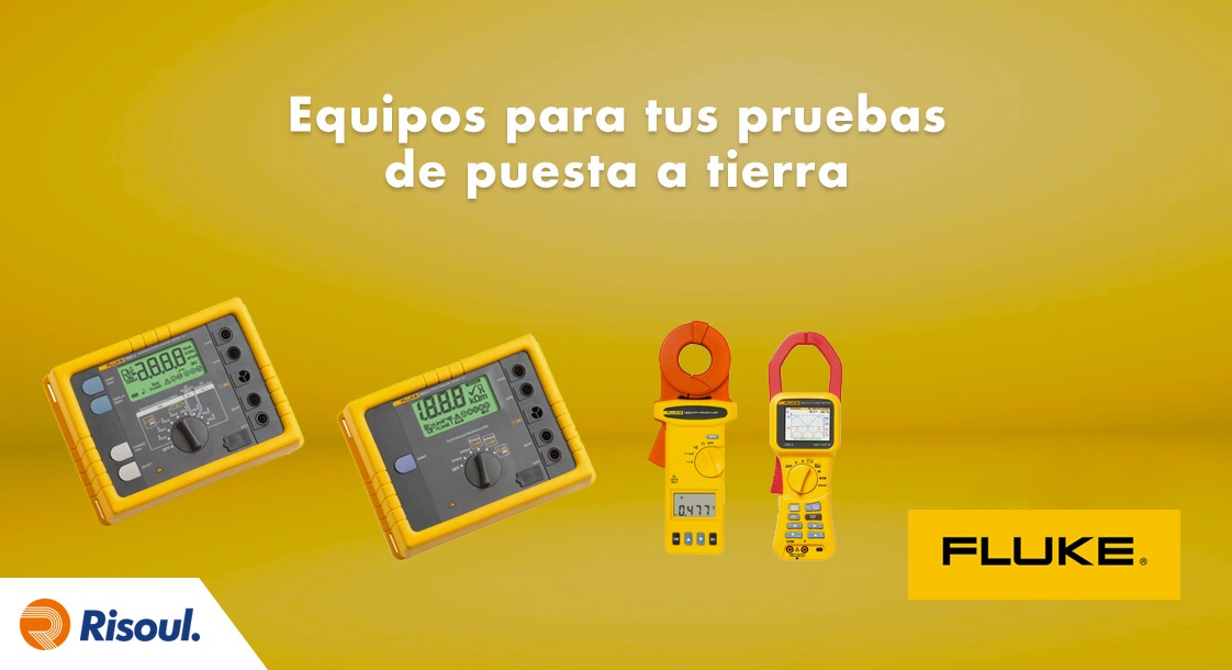 Equipos Fluke para tus pruebas de puesta a tierra