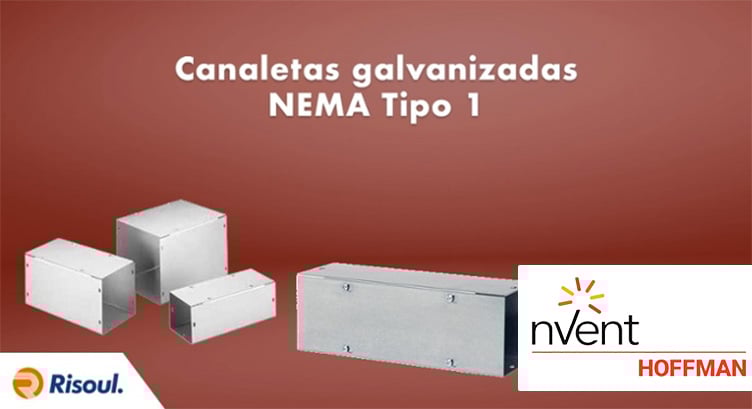 Canaletas Hoffman Galvanizadas NEMA Tipo 1