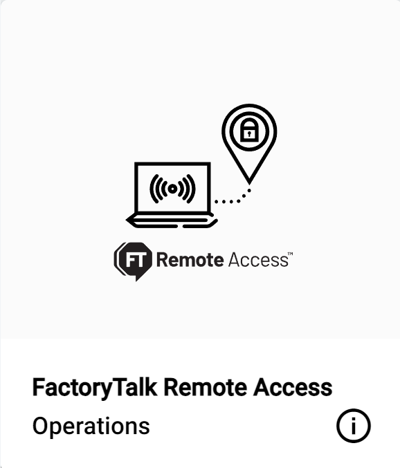 FactoryTalk Remote Access Logo Portal