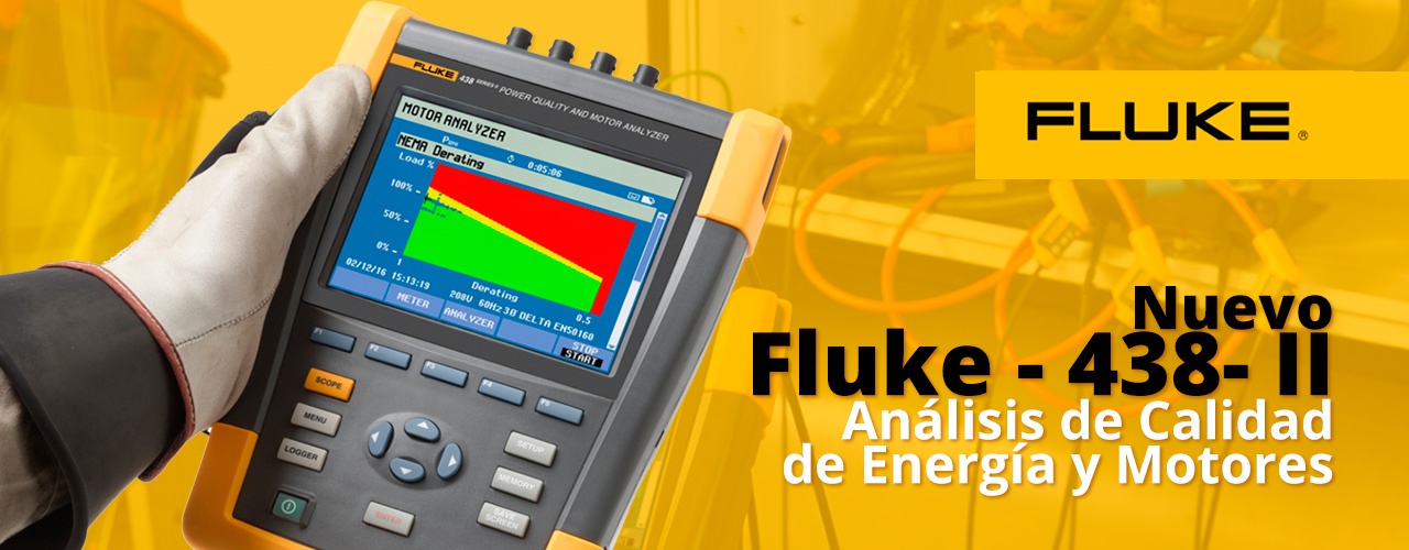 Te presentamos el nuevo FLUKE-438-II