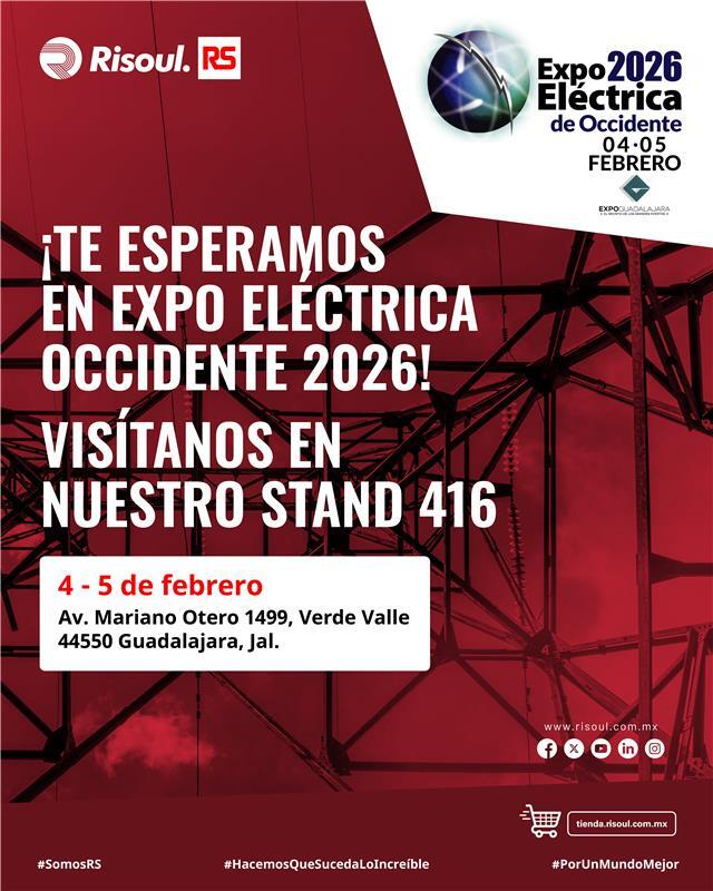 Invitacion al evento de EXPO ELECTRICA 2026
