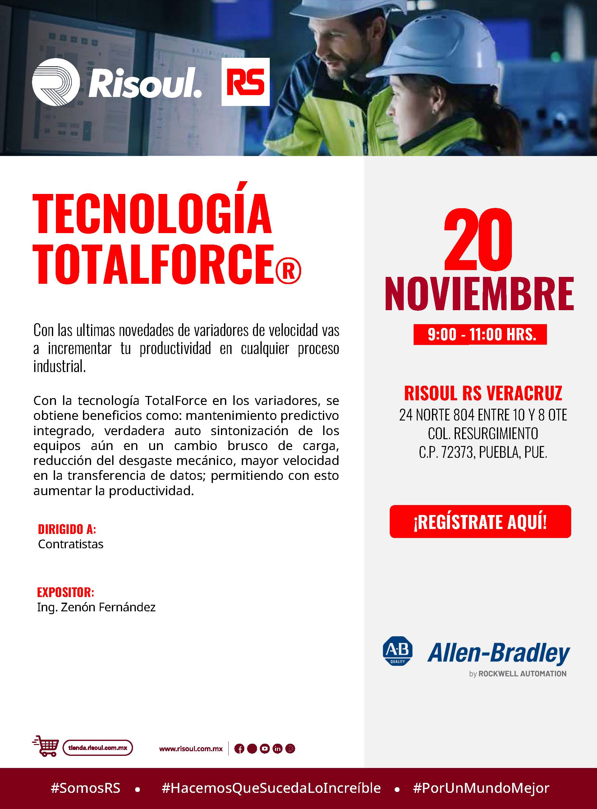 TECNOLOGÍA TOTALFORCE® RisoulRS