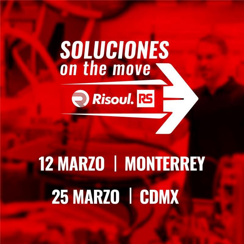 Invitacion al evento de Soluciones on the Move 2025