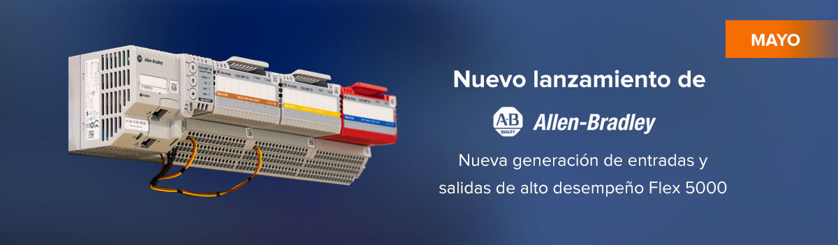 Nueva generación de entradas y salidas de alto desempeño Flex 5000